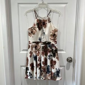 Floral Mini Dress size Large